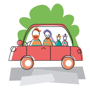 Familienauto / SCHULE Online