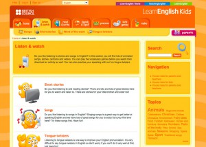 online lernen /learn-english-kids / SCHULE Online