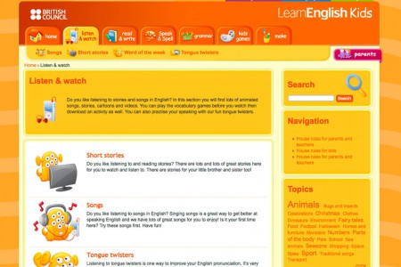 online lernen /learn-english-kids / SCHULE Online