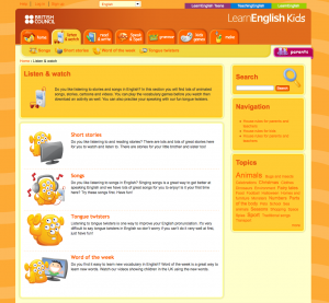 LearnEnglish Kids – Magazin SCHULE