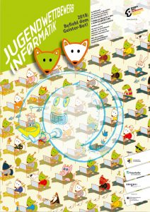Jugendwettbewerb Informatik – 2018 – Plakat