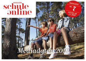 Cover Mediadaten 2019 – Magazin SCHULE ONLINE