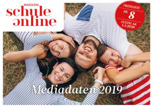 Cover Mediadaten Magazin SCHULE ONLINE 2020