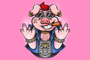 Illustration: Innerer Schweinehund beim Lernen - Magazin SCHULE