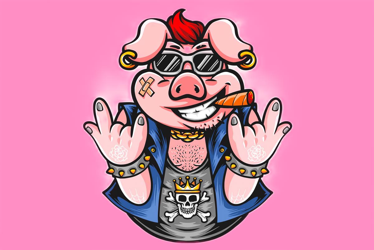 Illustration: Innerer Schweinehund beim Lernen - Magazin SCHULE